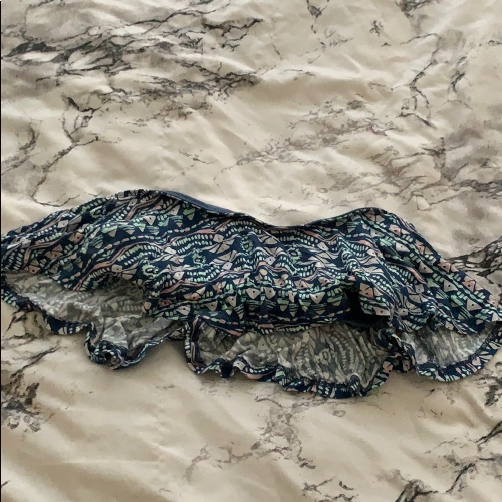 Frilly bandeau top - Pacsun